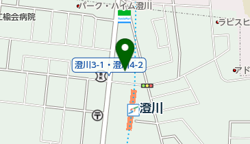 カラオケ ビッグエコー 澄川駅前店の地図画像