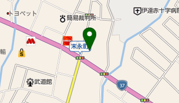 カラオケ ビッグエコー 伊達末永店の地図画像
