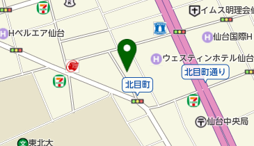 リファーレ仙台一番町の地図画像