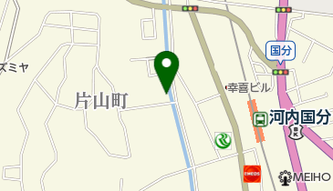 河内国分整体院の地図画像