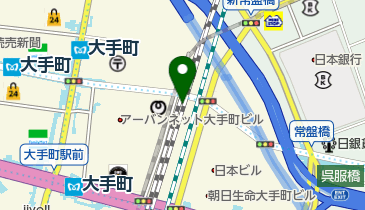 原価ビストロBAN(バン)! 大手町の地図画像