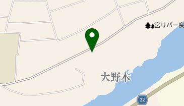 オリーブカフェ わたらい店の地図画像