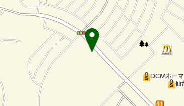 西友仙台物流センターの地図画像