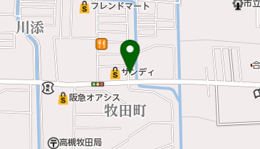 バイクショップ ヤングの地図画像