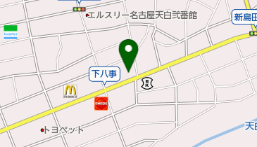 アバルト 天白の地図画像