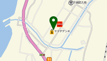 ヤマダデンキ 家電住まいる館YAMADA(ヤマダ) 下関店の地図画像