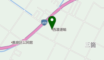 西濃運輸 木更津支店の地図画像