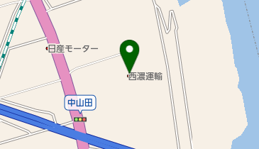 西濃運輸 新潟支店の地図画像