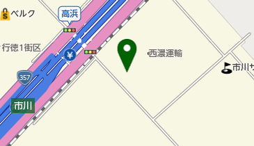 西濃シェンカー株式会社 市川ロジスティクスセンターの地図画像