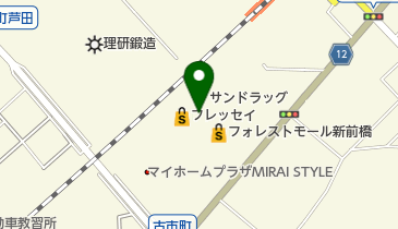 ほけんの窓口 フォレストモール新前橋店の地図画像