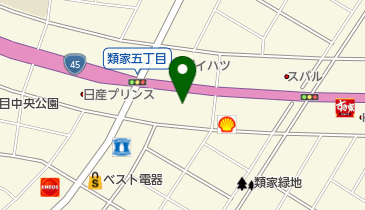レイクALSA 八戸類家バイパス自動契約コーナーの地図画像