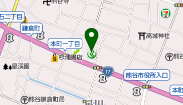 埼玉りそな銀行 熊谷支店の地図画像