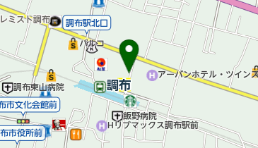 つけめんTETSU 調布店の地図画像