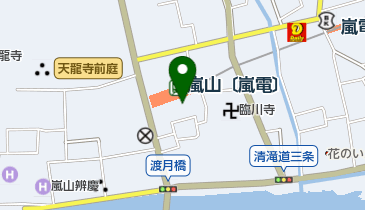 キモノフォレストの地図画像