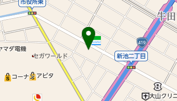 なんよう動物病院の地図画像