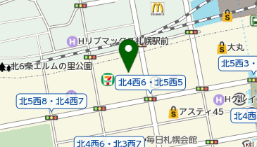 ラピッド小顔の地図画像