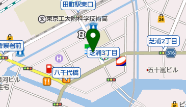 牛恋 田町店の地図画像