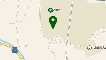紀伊國屋書店 近畿大学東広島ブックセンターの地図画像