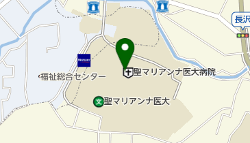 紀伊國屋書店 聖マリアンナ医科大学ブックセンターの地図画像