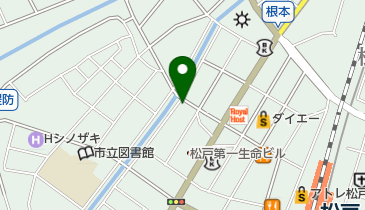 松戸 たかしまの地図画像