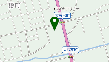 スギドラッグ 長浜大辰巳店の地図画像