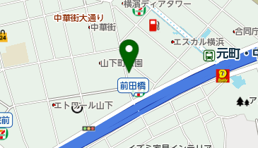 横浜炸鶏排の地図画像