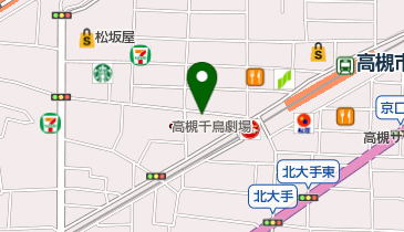 MENARD FACIAL SALON(メナードフェイシャルサロン) 高槻町の地図画像