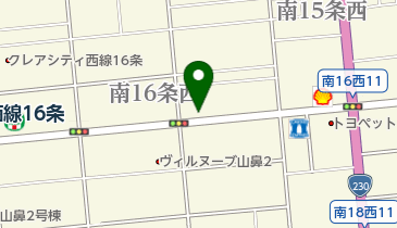 芦原会館 札幌南支部の地図画像