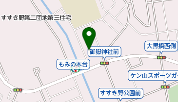 すすき野商店会の地図画像