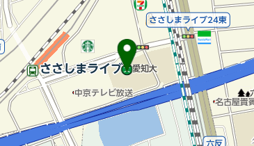 愛知大学生活協同組合 書籍購買店 Wiz(ウィズ)の地図画像
