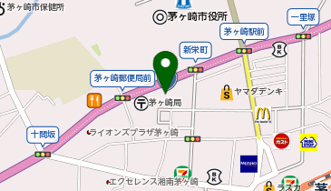 茅ヶ崎つるみね商店会の地図画像