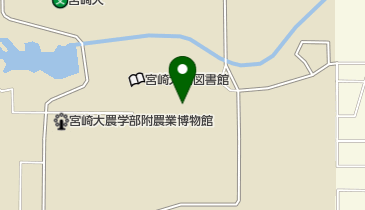 宮崎大学生活協同組合 木花キャンパスの地図画像