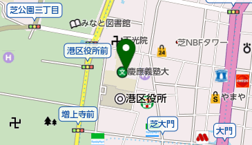 慶應義塾生活協同組合 芝共立店の地図画像