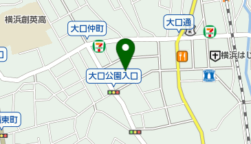 大口曙通商店会の地図画像