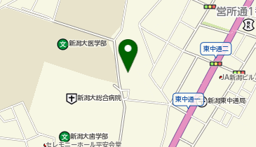 新潟大学生活協同組合 池原店の地図画像