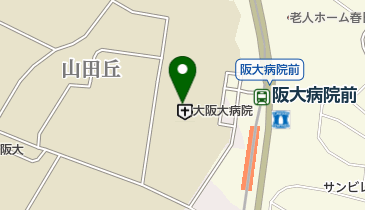 神陵文庫 大阪大学医学部病院店の地図画像