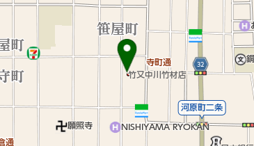 竹又 中川竹材店の地図画像