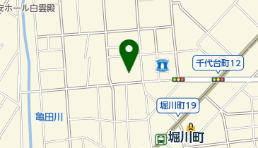 中島町商店街振興組合の地図画像