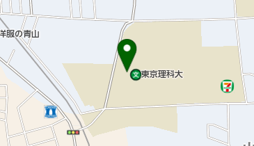 東京理科大学消費生活協同組合 野田店の地図画像