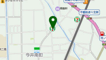 武蔵小杉 法政通り商店街の地図画像