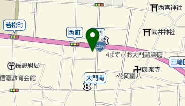 まちかどミニ博物館の地図画像