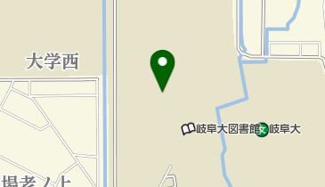 岐阜大学教育学部郷土博物館の地図画像