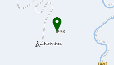 庄原市帝釈峡博物展示施設時悠館の地図画像