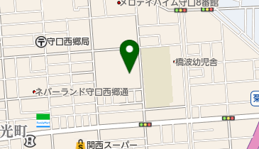 守口市現代南画美術館の地図画像