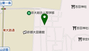 重森三玲庭園美術館の地図画像