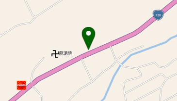 千明美術館の地図画像