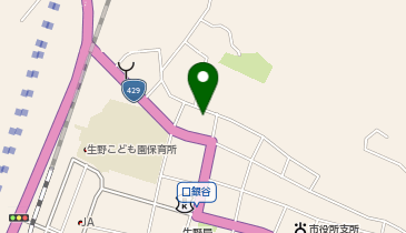 但陽美術館の地図画像