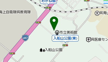 美術館通りの地図画像