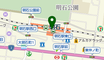 DHCピオレ明石直営店の地図画像