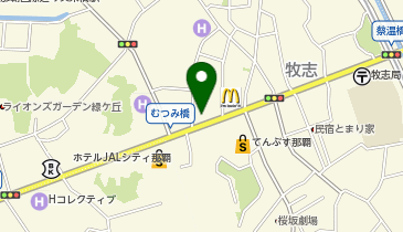 沖縄国際通りのれん街 アガリコ餃子楼の地図画像